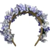Blumen Haarreif "Marissa" mit zarten Blüten | Flieder