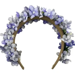 Blumen Haarreif "Marissa" mit zarten Blüten | Flieder