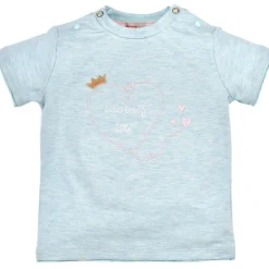 BONDI Baby Kinder T-Shirt "Mom's little love" 86572 - Mint | Kurzarmshirt