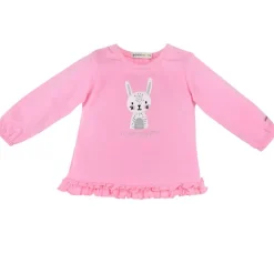 BONDI Baby Langarmshirt "Mommy love" 93631 | Rosa