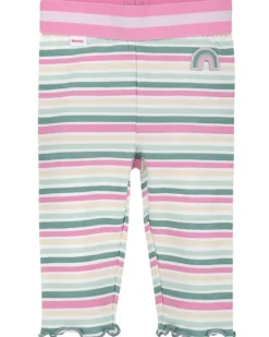 BONDI Baby Mädchen 7/8 Hose Leggings "Be Happy" 86889 | Mehrfarbig