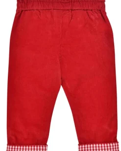 BONDI Baby Mädchen Cordhose 86934 | Rot