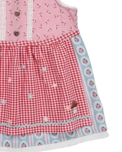 BONDI Baby Mädchen Dirndl "Blumenallover" 86925 | Rose