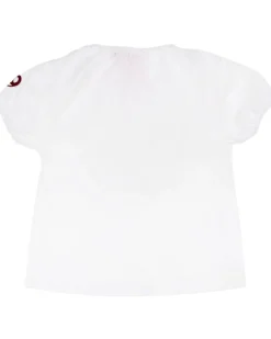BONDI Baby Mädchen Halbarm Unterziehshirt 86847 | Weiß
