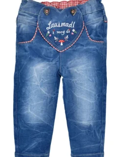 BONDI Baby Mädchen Jeans "Lausmadl" 86684 | Blue denim