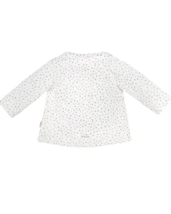 BONDI Baby Mädchen Langarmshirt "Gänschen" 93957 | dots allover