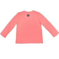 BONDI Baby Mädchen Langarmshirt "Herzlein" 86671 | Candy Rosa