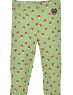 BONDI Baby Mädchen Leggings "Pilzallover" 86686 | Grün