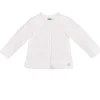 BONDI Baby Mädchen Strickjacke A-Form 86593 | Offwhite
