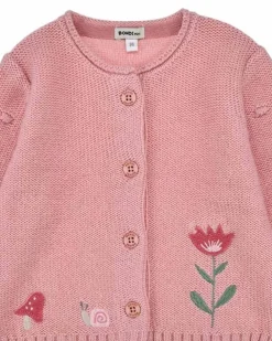 BONDI Baby Mädchen Strickjacke "Be nature" 86960 | Candy