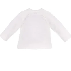 BONDI Baby Mädchen Strickjacke A-Form 86593 | Offwhite