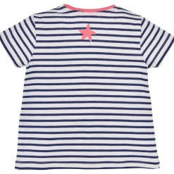 BONDI Baby Mädchen T-Shirt "Seepferd" 86691 | Navy Gestreift