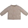BONDI Baby Trachten Strickjacke 93985 | Cappuccino