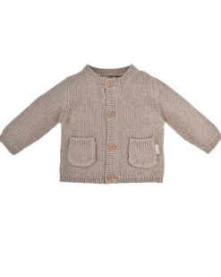 BONDI Baby Trachten Strickjacke 93985 | Cappuccino