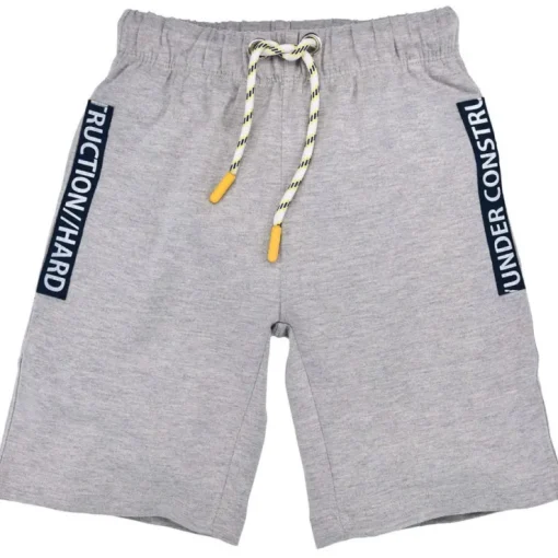 BONDI Bermuda Shorts "Hard Work" für Jungen 33154 - Grau | Kurze Kinderhose