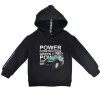 BONDI Jungen Hoodie Sweatshirt "Power" 33168 | Schwarz