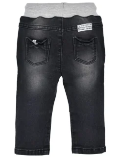 BONDI Jungen Jeans "I am the Boss" 91566 | Black Denim