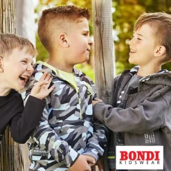 BONDI Jungen Jeans "I am the Boss" 91566 | Black Denim