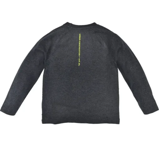 BONDI Jungen Langarmshirt "Big Wheels" 33164 | Anthrazit Melange