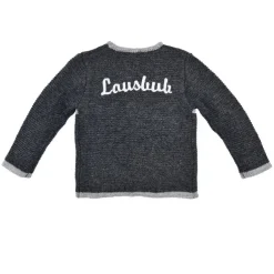 BONDI Jungen Strickjacke "Lausbub" 91583 | Anthrazit Melange
