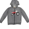 BONDI Kapuzenjacke "Traktor" für Kinder 33184 | Hoodie Anthrazit