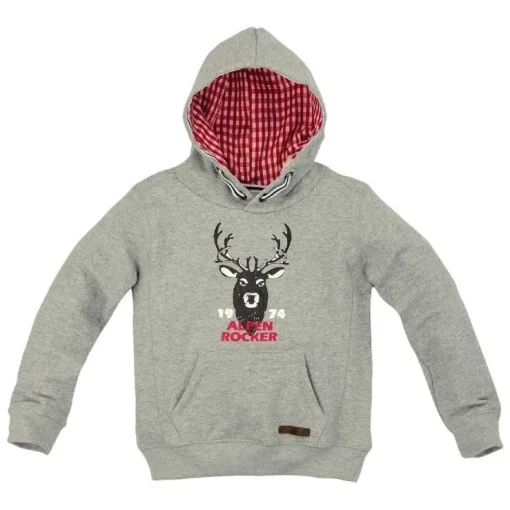 BONDI Kinder Sweatshirt "Alpen Rocker" 29949 - Grau