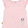 BONDI Kinder T-Shirt "Froschkönig" 86570 - Rosa / Weiß | Mädchen Kurzarmshirt