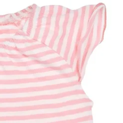 BONDI Kinder T-Shirt "Froschkönig" 86570 - Rosa / Weiß | Mädchen Kurzarmshirt