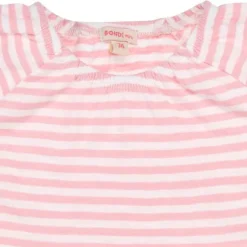 BONDI Kinder T-Shirt "Froschkönig" 86570 - Rosa / Weiß | Mädchen Kurzarmshirt