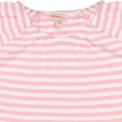 BONDI Kinder T-Shirt "Froschkönig" 86570 - Rosa / Weiß | Mädchen Kurzarmshirt