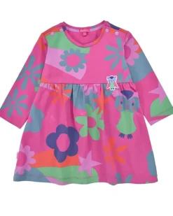 BONDI Mädchen Kleid "Blumenallover" 86969 | Pink
