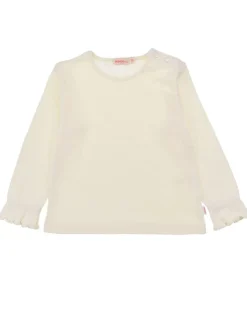 BONDI Mädchen Langarmshirt "Be nature" 86959 | Offwhite