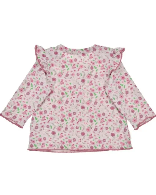 BONDI Mädchen Langarmshirt "Blumenallover" 94021 | Rosa