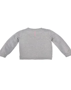 BONDI Mädchen Langarmshirt "Forever my friend" 36205 | Grey Melange