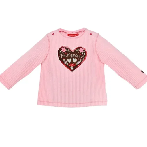 BONDI Mädchen Sweatshirt "Prinzessin" 86618 - Rosa | Pullover