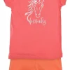 BONDI Shorty - Kurzer Schlafanzug "Beauty" 36184 | Rosa / Orange