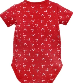 BONDI Trachten Baby Body "Prinzessin" mit Herz 86272 - Rot