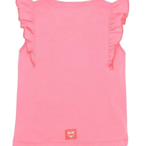 BONDI T-Shirt "Friends" mit Flügelärmel 36202 - Rosa | Mädchen Kurzarmshirt