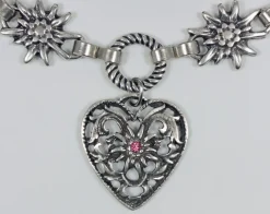 Charivari Kette mit Herz - Pink