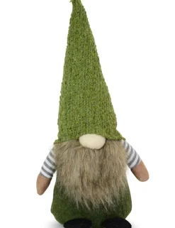 Dekofigur Wichtel "Friedbert" - 30 cm Grün | 10129 - Adventsdekoration Weihnachten