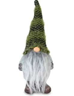 Dekofigur Wichtel "Heribert" - 19 cm Grün | 10496 - Adventsdekoration Weihnachten