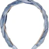 Flecht Haarreif "Jette" | Taubenblau