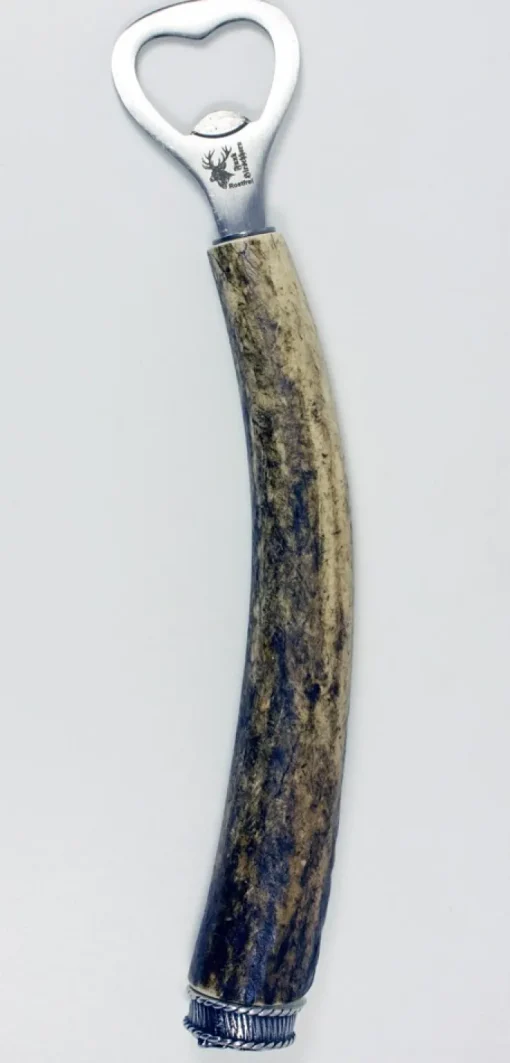Funk Hirschhorn Flaschenöffner mit Zierkappe - Sternzeichen Jungfrau