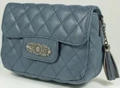 Gesteppte Handtasche Alessia - Dunkelblau