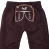 Isar-Trachten Baby Jungen Trachtenhose Lederhose 60719 | Braun