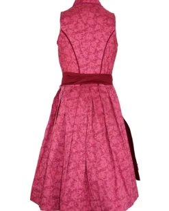 Isar-Trachten Jugend Dirndl "Milla" 43644 | Rot Rosa