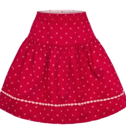 Isar-Trachten Mädchen Wenderock "Lisa" 60810 | Rosa Rot