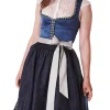 KRÜGER Collection Dirndl "Stefanie" 102761 | Blau 60cm