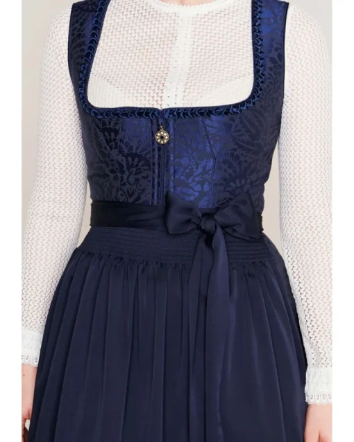 Krüger Collection Dirndl "Donata" 112167 | Dunkelblau 60cm
