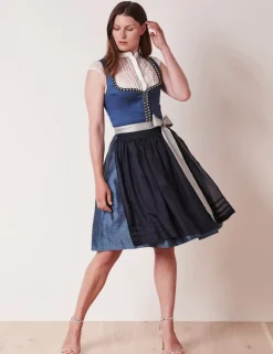 KRÜGER Collection Dirndl "Stefanie" 102761 | Blau 60cm